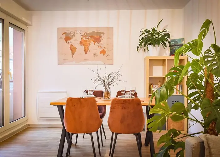 Apartment Lumineux - Elixir - Parking Prive