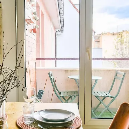 Lumineux - Elixir - Parking Prive Lägenhet Strasbourg